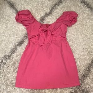 Pink Mini Sundress